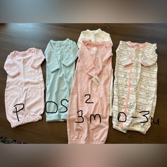 New born baby Nightgowns. Sizes are in pictures - Picture 1 of 1